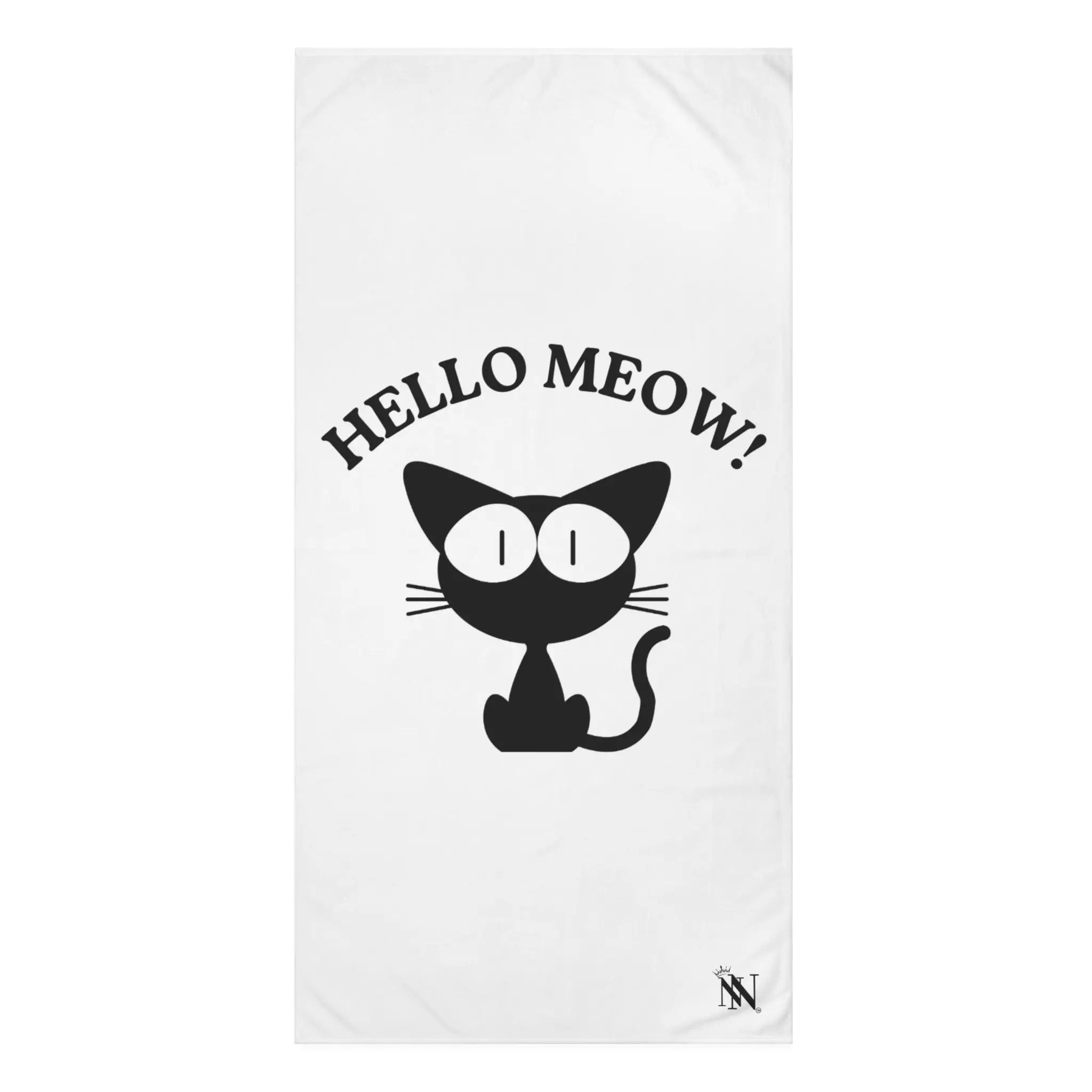 Hello Meow! Extra | Mix & Match XL Fun-Flirty Lovers’ Towels