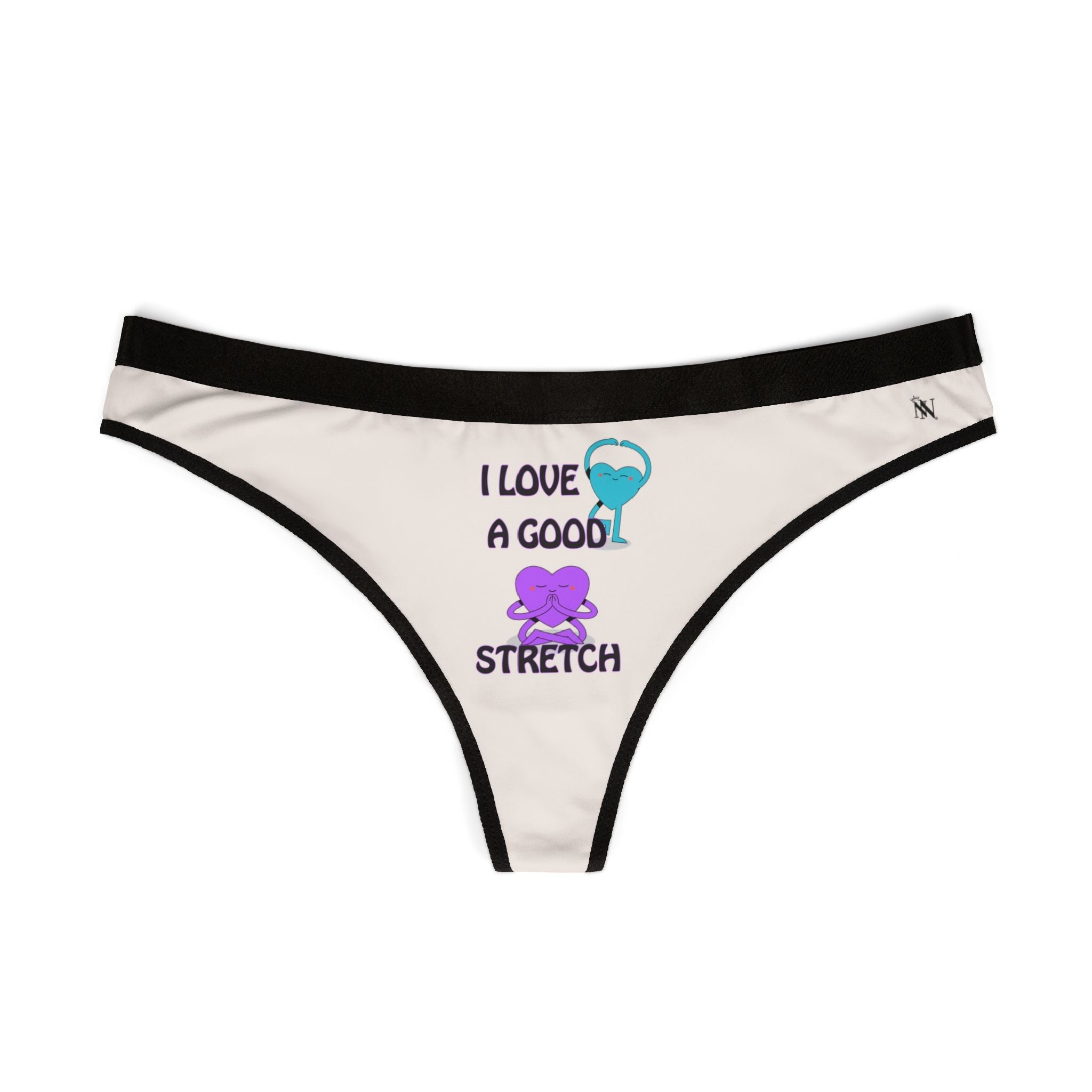 I Love a Good Stretch | Mix & Match Women’s Fun-Flirty Lovers’ Thongs