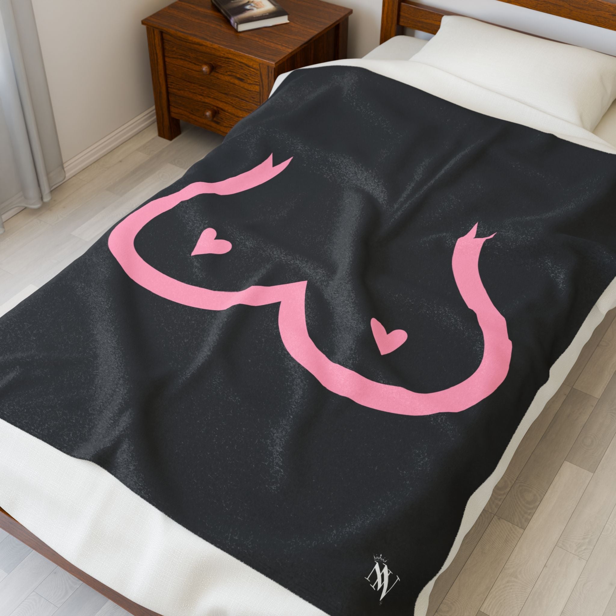 Boob Love | Mix & Match Velveteen Fun-Flirty Lovers’ Blankets