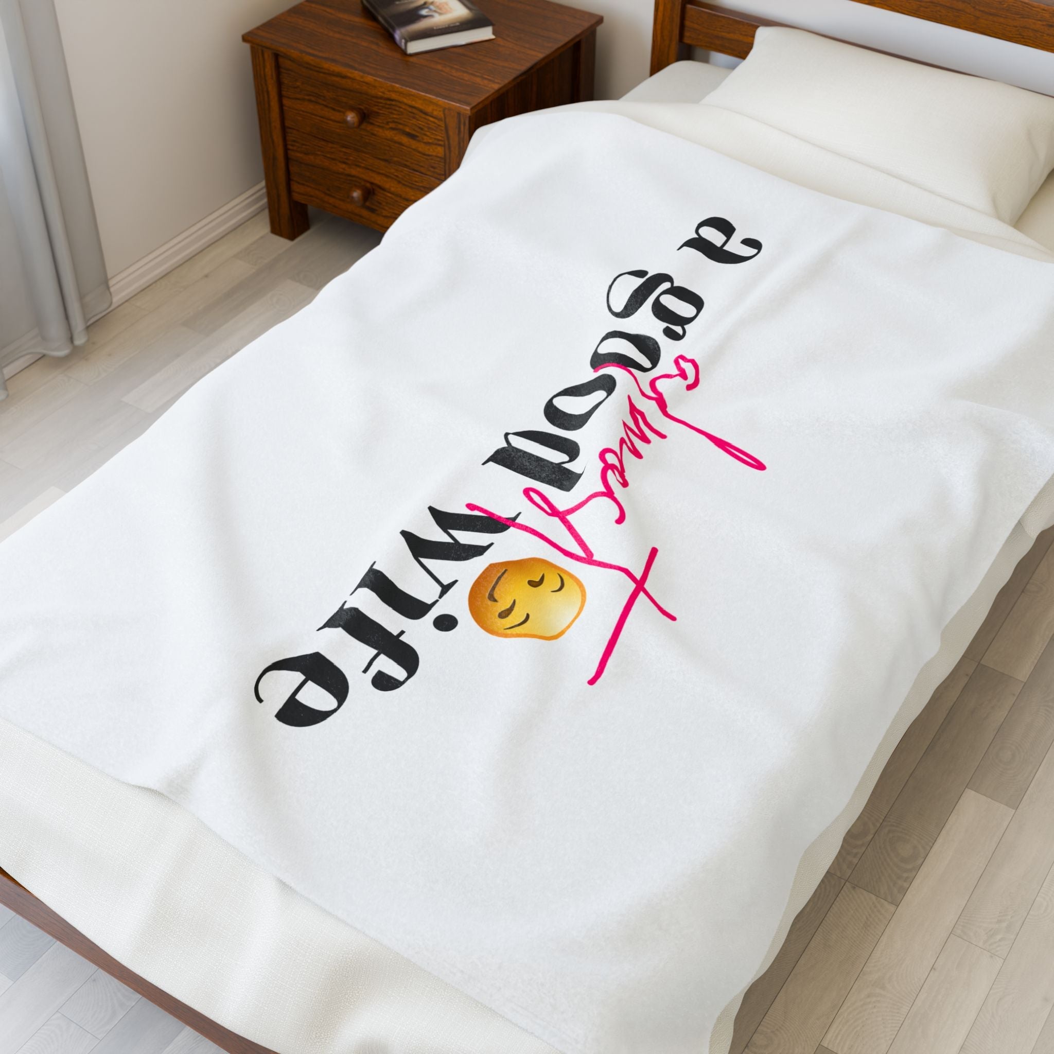Almost a Good Wife Emoji | Mix & Match Soft Fun-Flirty Lovers’ Blankets