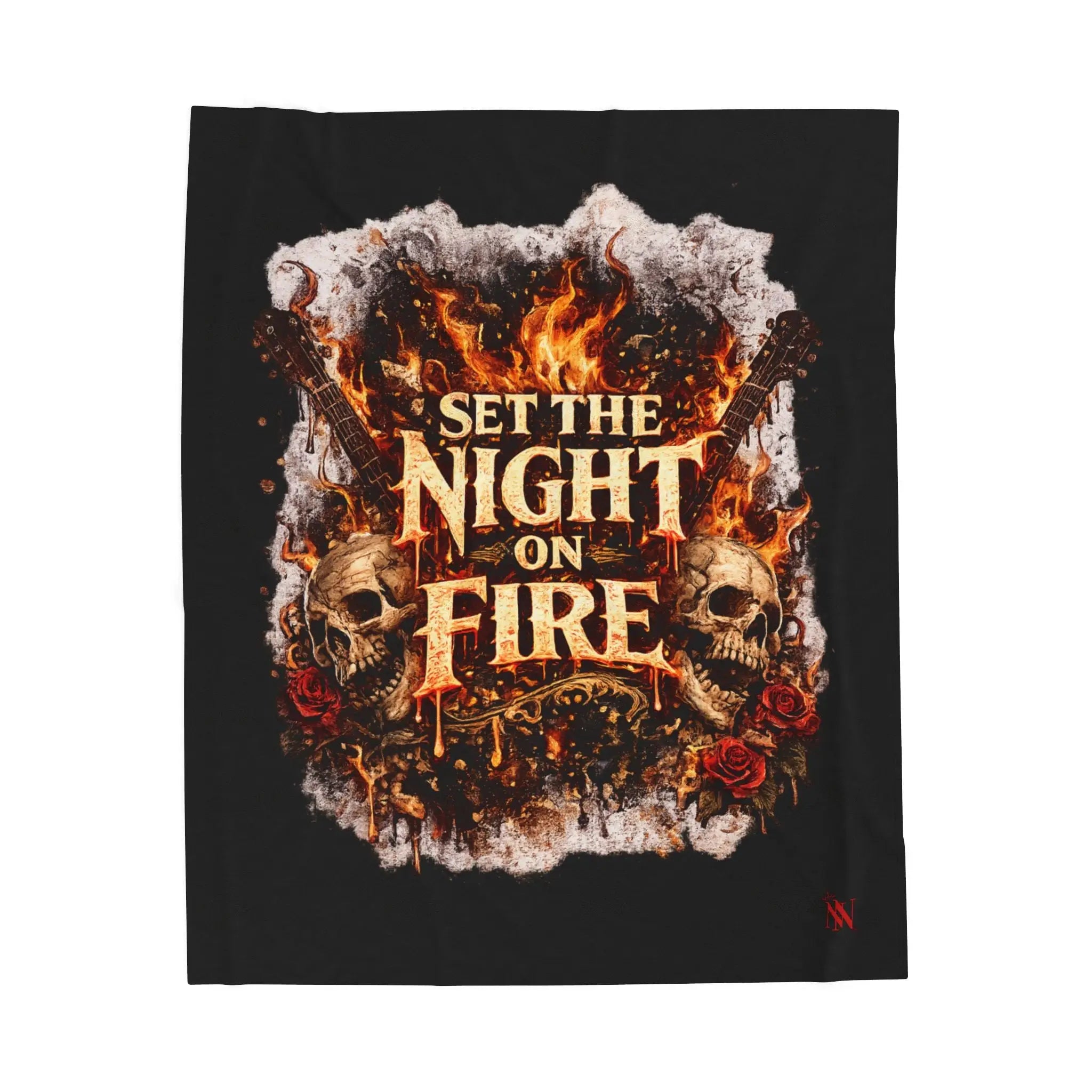 Set the Night on Fire | Nectar Napkins Fun-Flirty Lovers’ Blankets