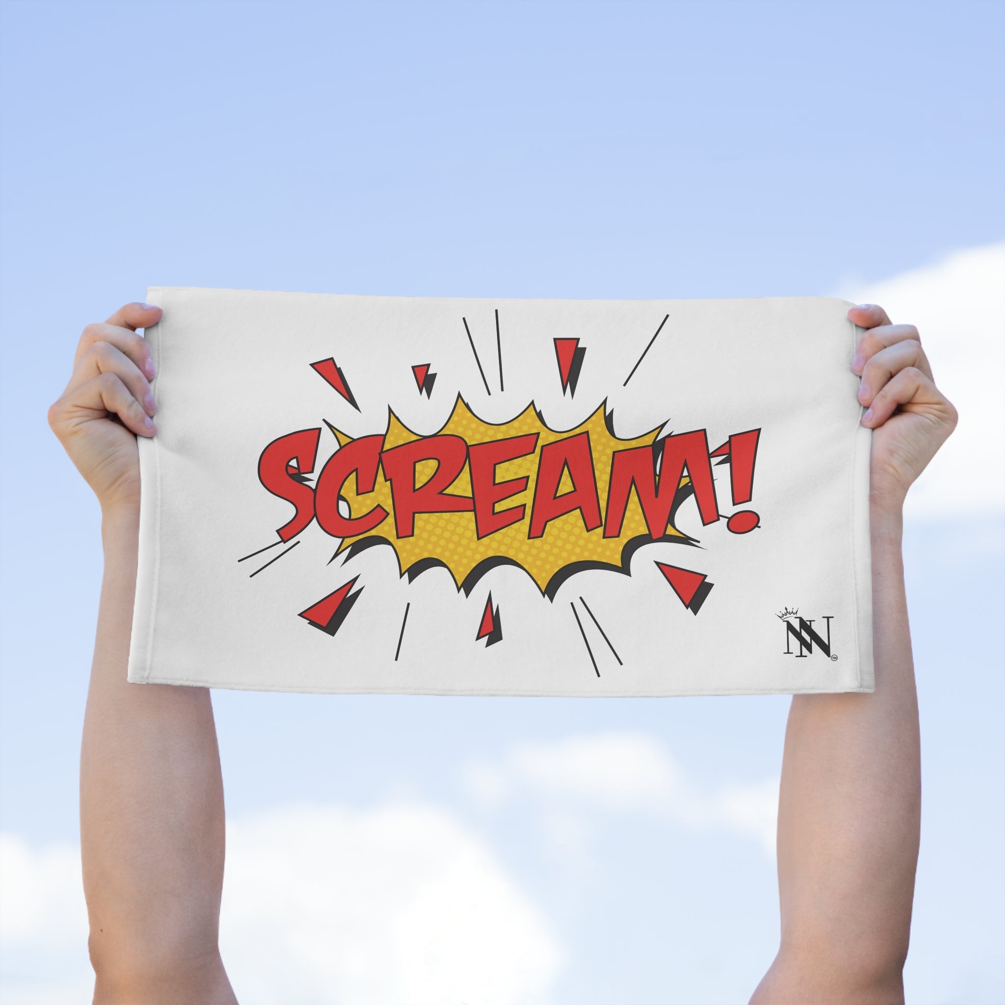 Scream! Cartoon Fun | Mix & Match Soft Fun-Flirty Lovers’ Towels