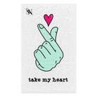 Take My Heart | Nectar Napkins Fun-Flirty Lovers’ Towels