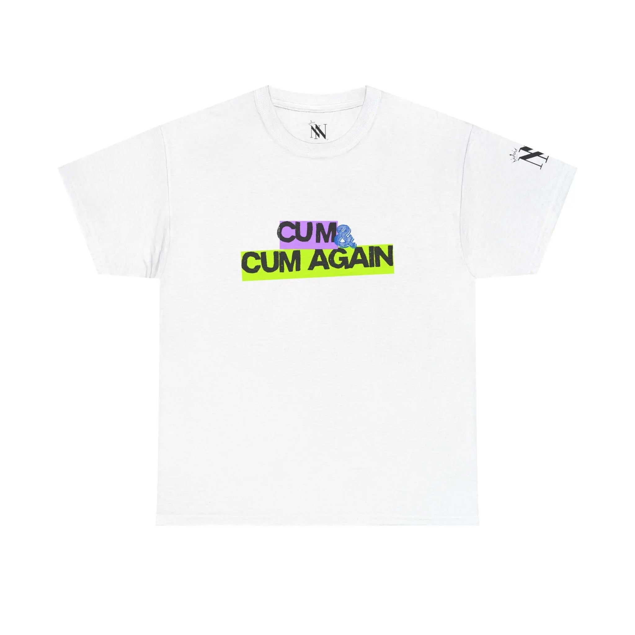 Cum & Cum Again | Mix & Match Cotton Unisex Fun-Flirty Lovers’ T-Shirts