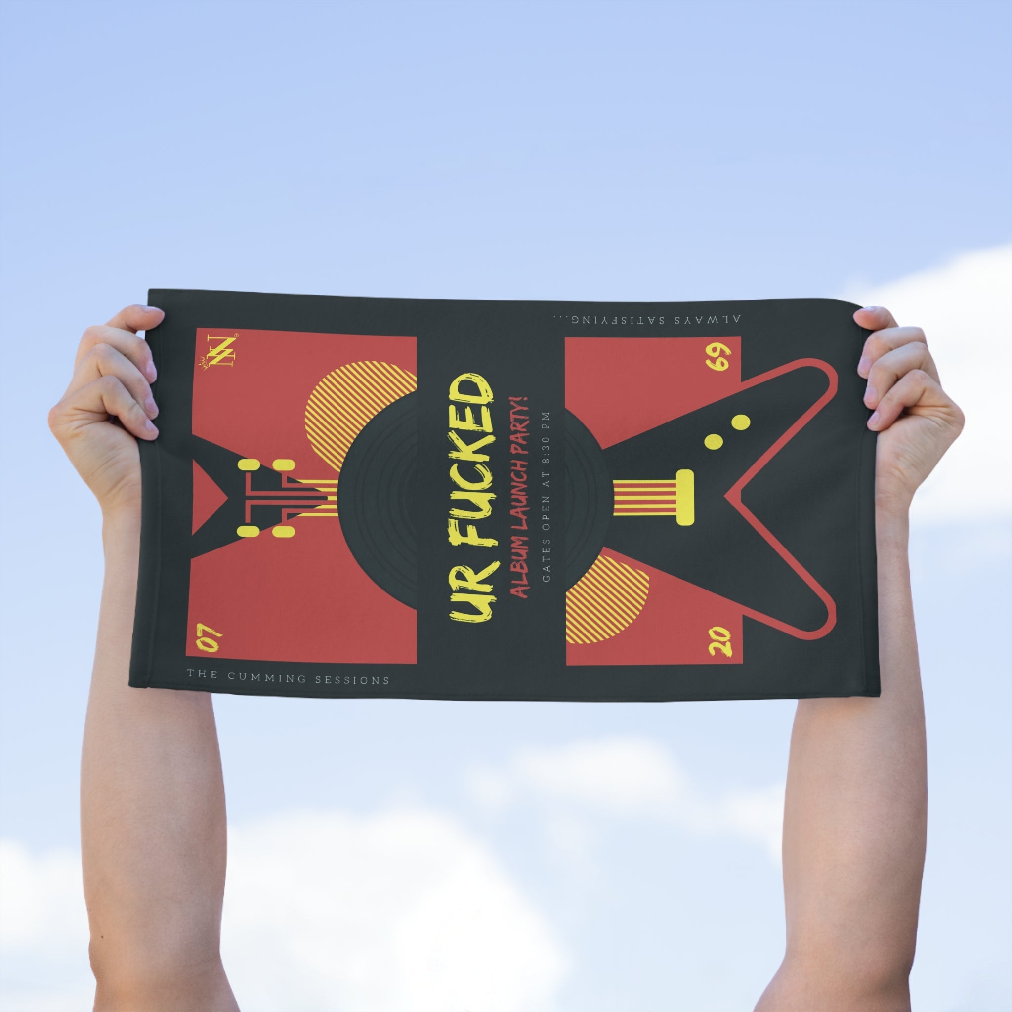 Ur Fucked Album Launch Party Sex Towel