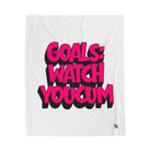 Goals: Watch You Cum | Mix & Match Velveteen Fun-Flirty Lovers’ Blankets