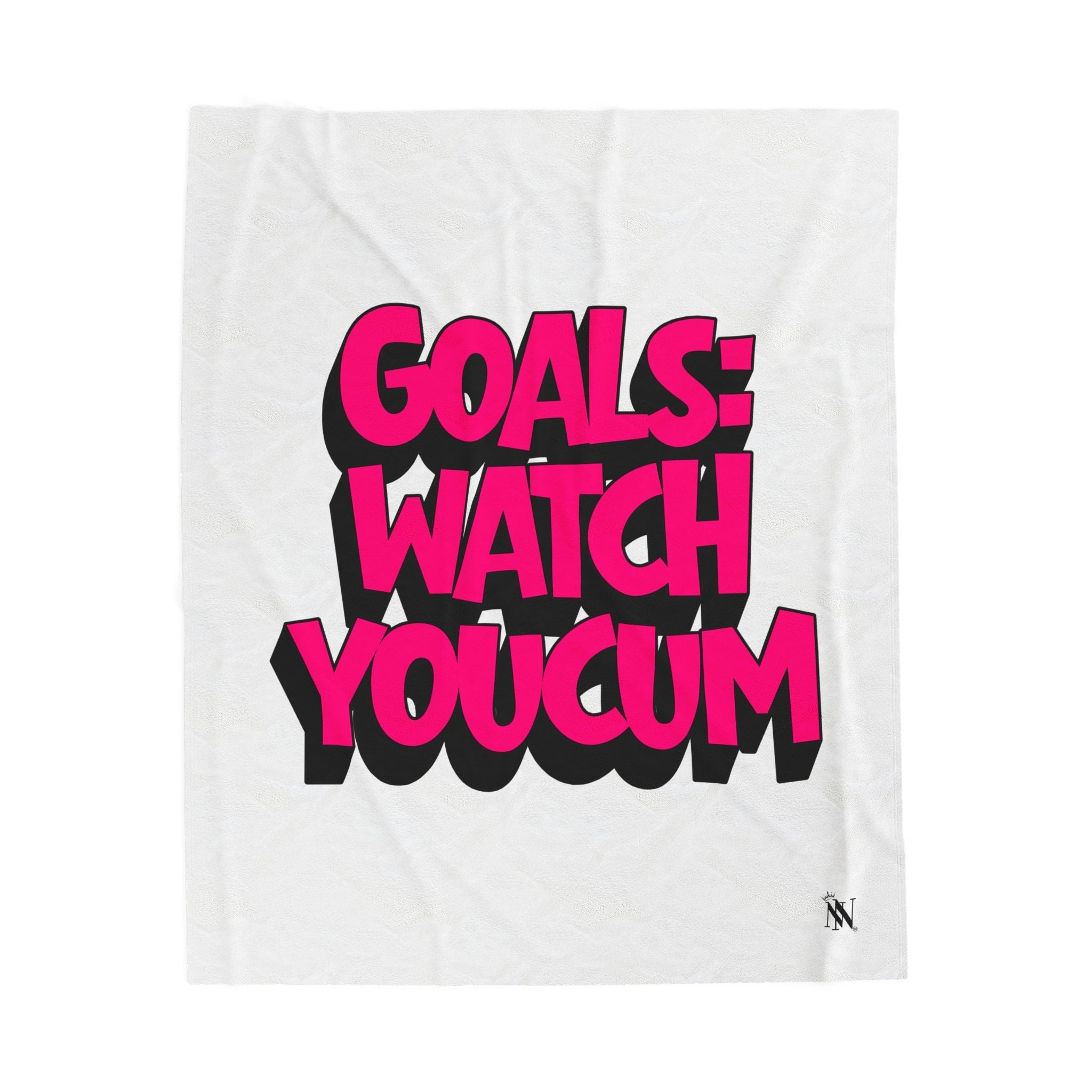 Goals: Watch You Cum | Mix & Match Velveteen Fun-Flirty Lovers’ Blankets