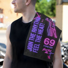 Sixty-Nine Forever Neon Sex Towel