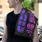 Sixty-Nine Forever Neon | Mix & Match Soft Fun-Flirty Lovers’ Towels