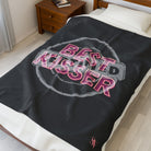 Certified: Best Kisser | Mix & Match Velveteen Fun-Flirty Lovers’ Blankets