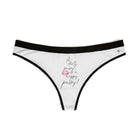 A Dirty Pussy is a Happy Pussy! Sex Gifts Lingerie Women’s Thong