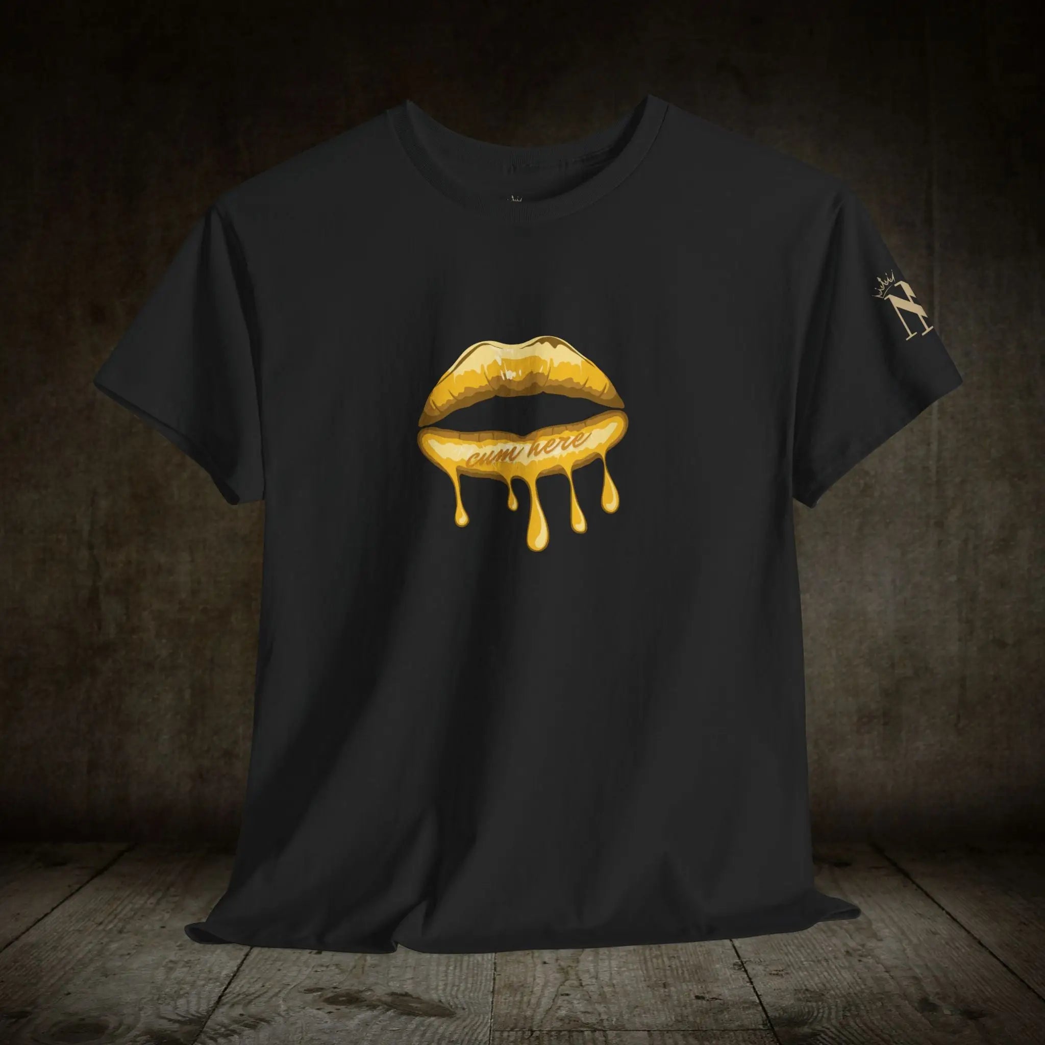 Cum Here Lips | Mix & Match 100% Cotton Unisex Fun-Flirty Lovers’ Tees