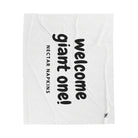 Welcome Giant One! | Mix & Match Fun-Flirty Lovers’ Blankets