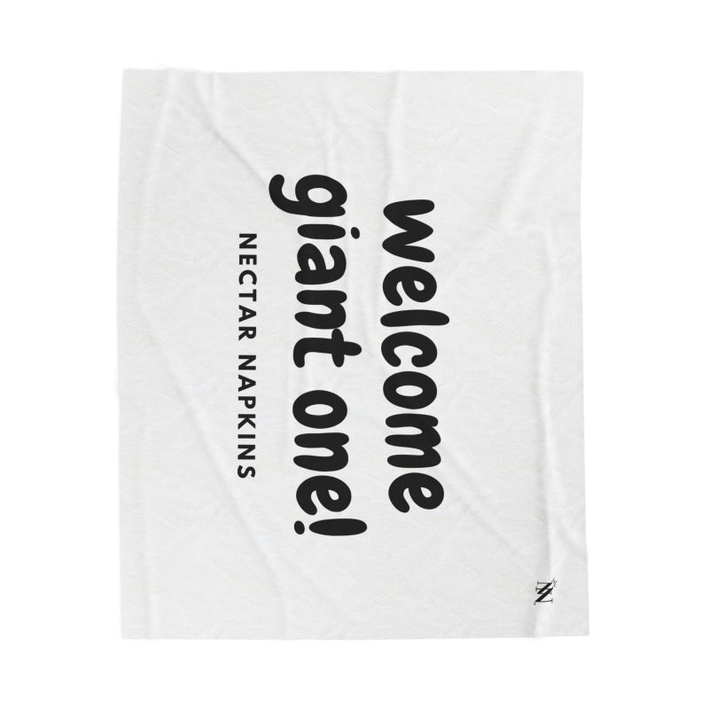 Welcome Giant One! | Mix & Match Fun-Flirty Lovers’ Blankets
