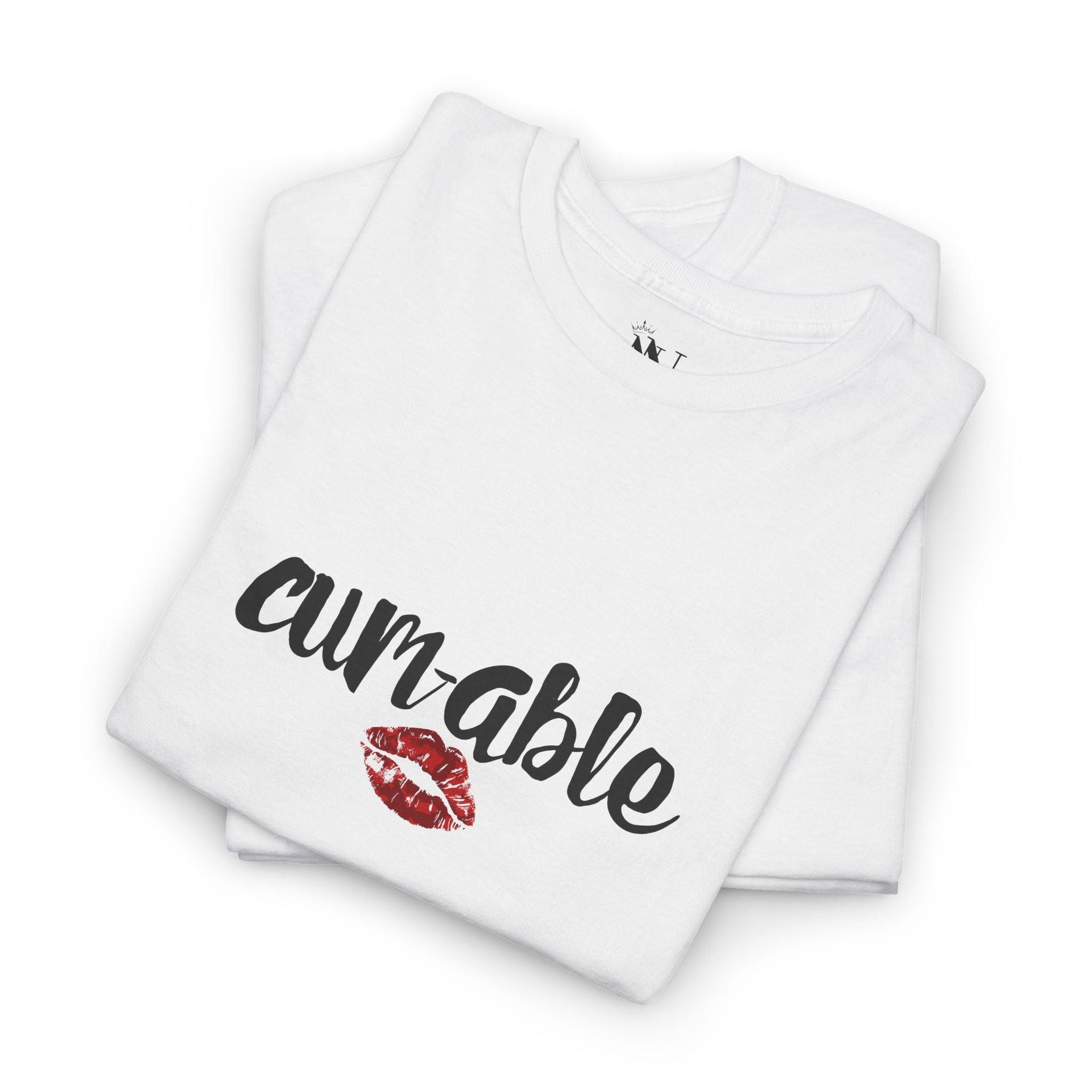 Cum-able Kiss | Mix & Match Cotton Unisex Fun-Flirty Lovers’ T-Shirts