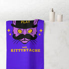Mr. Kittystache Extra Large Towel