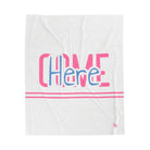 Come Here | Mix & Match Velveteen Fun-Flirty Lovers’ Blankets