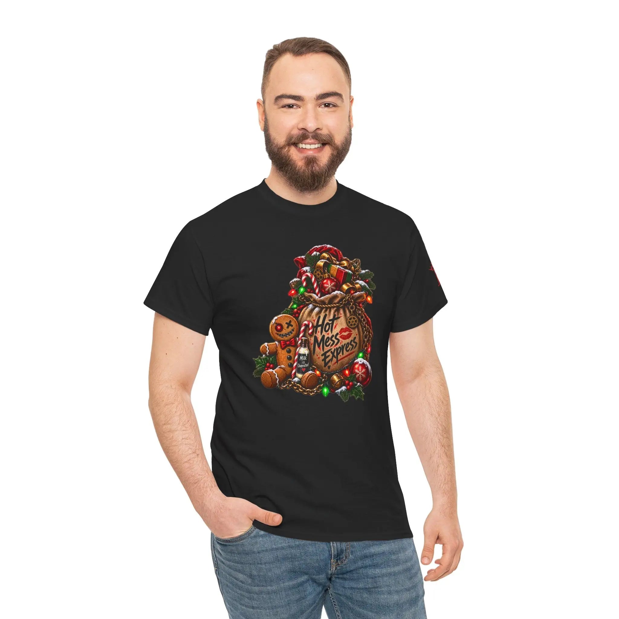 Hot Mess Express Christmas | Nectar Napkins Fun-Flirty Lovers’ T-Shirts