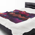 Flirty Girl Graphic | Mix & Match Velveteen Fun-Flirty Lovers’ Blankets