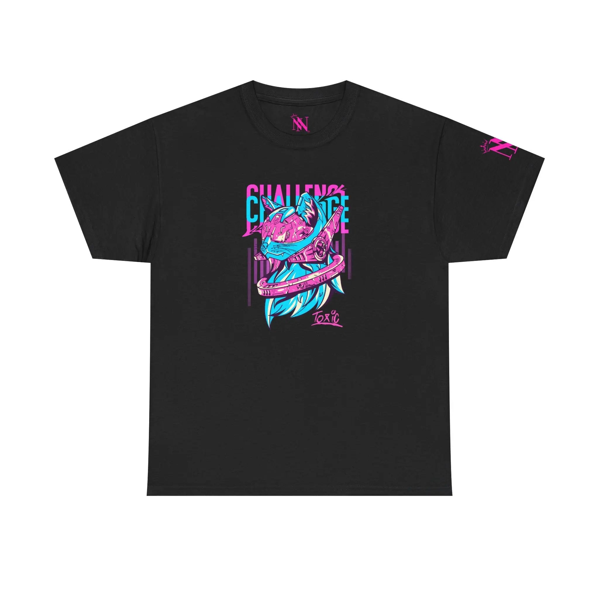 Challenge Toxic Kitty | Mix & Match Cotton Unisex Fun-Flirty Lovers’ T-Shirts