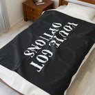 You’ve Got Options | Mix & Match Velveteen Fun-Flirty Lovers’ Blankets