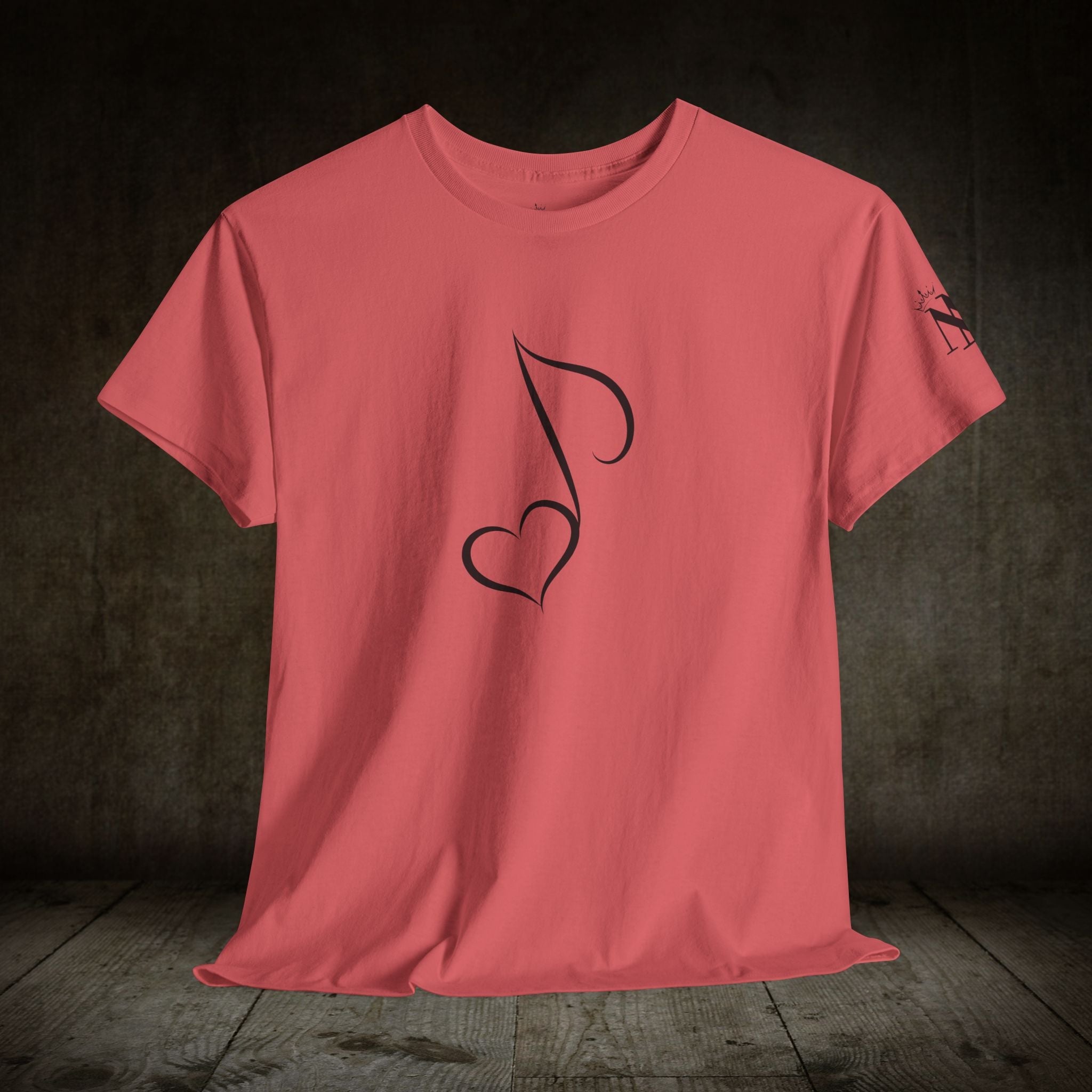 Music Note of Love | Mix & Match 100% Cotton Unisex Fun-Flirty Lovers’ Tees