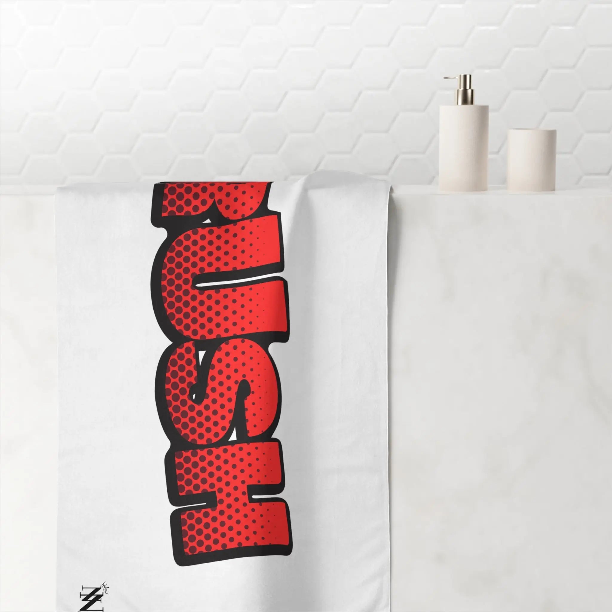 Crush Cartoon Fun | Mix & Match XL Fun-Flirty Lovers’ Towels