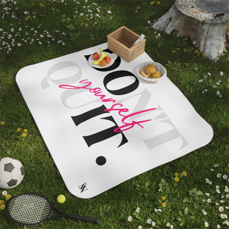 Do It. | Mix Match Fun-Flirty Lovers’ Water-Resistant Blankets