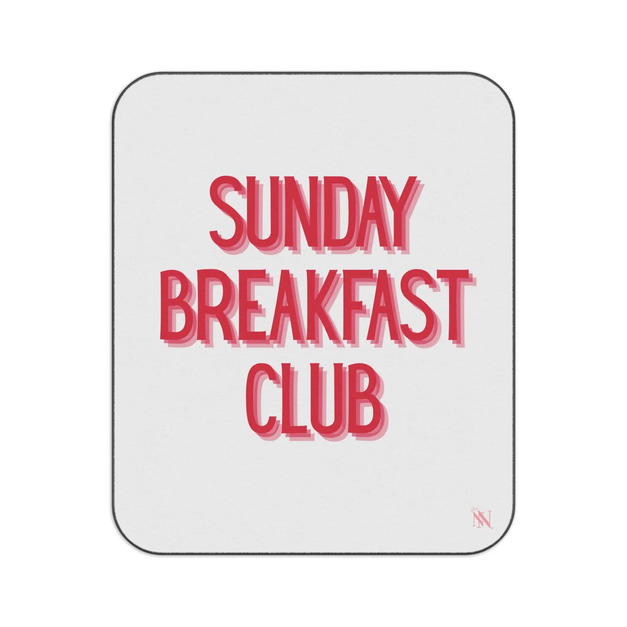 Sunday Breakfast Club | Mix Match Fun-Flirty Lovers’ Water-Resistant Blankets