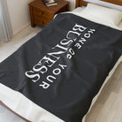 None of Your Business | Mix & Match Fun-Flirty Lovers’ Blankets