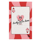 Lucky in Love Card | Mix & Match Soft Fun-Flirty Lovers’ Towels