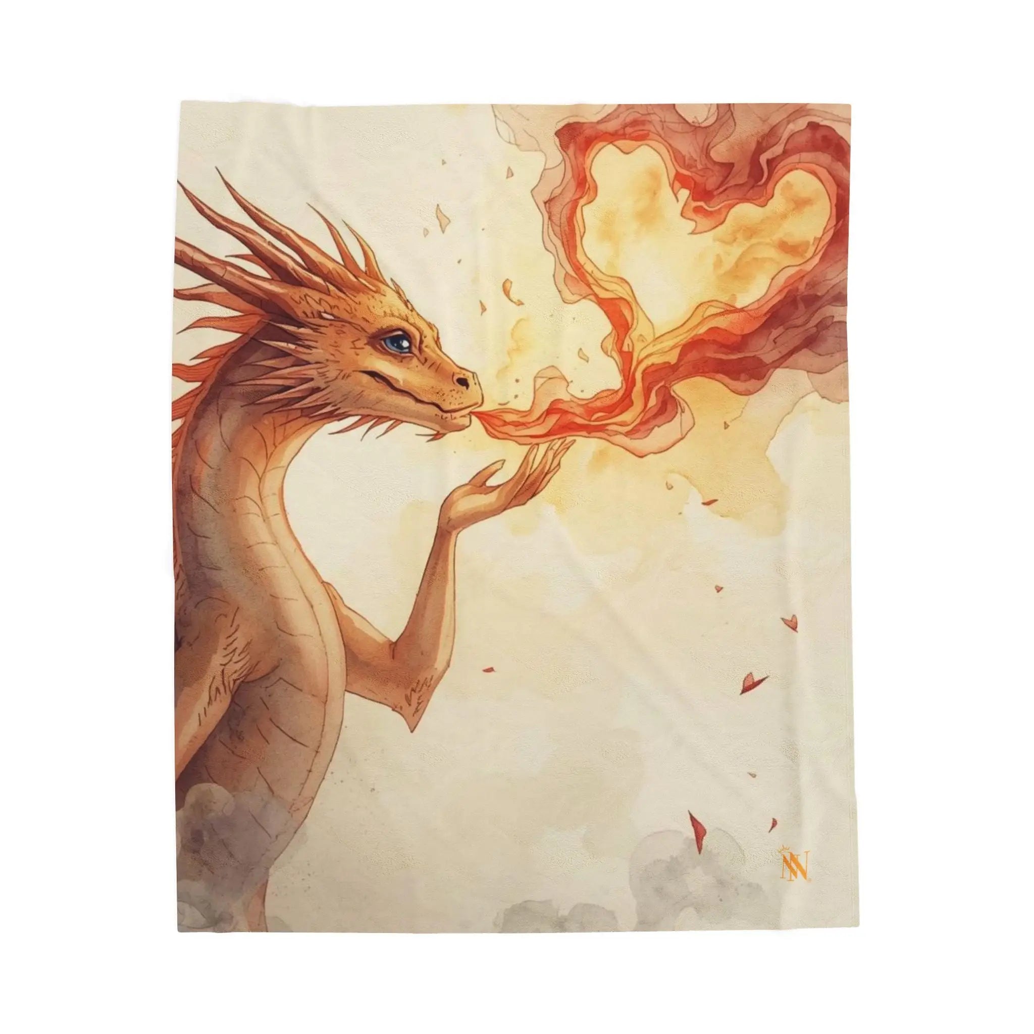 She Breathes Fire Dragon Fantasy | Mix & Match Soft Fun-Flirty Lovers’ Blankets