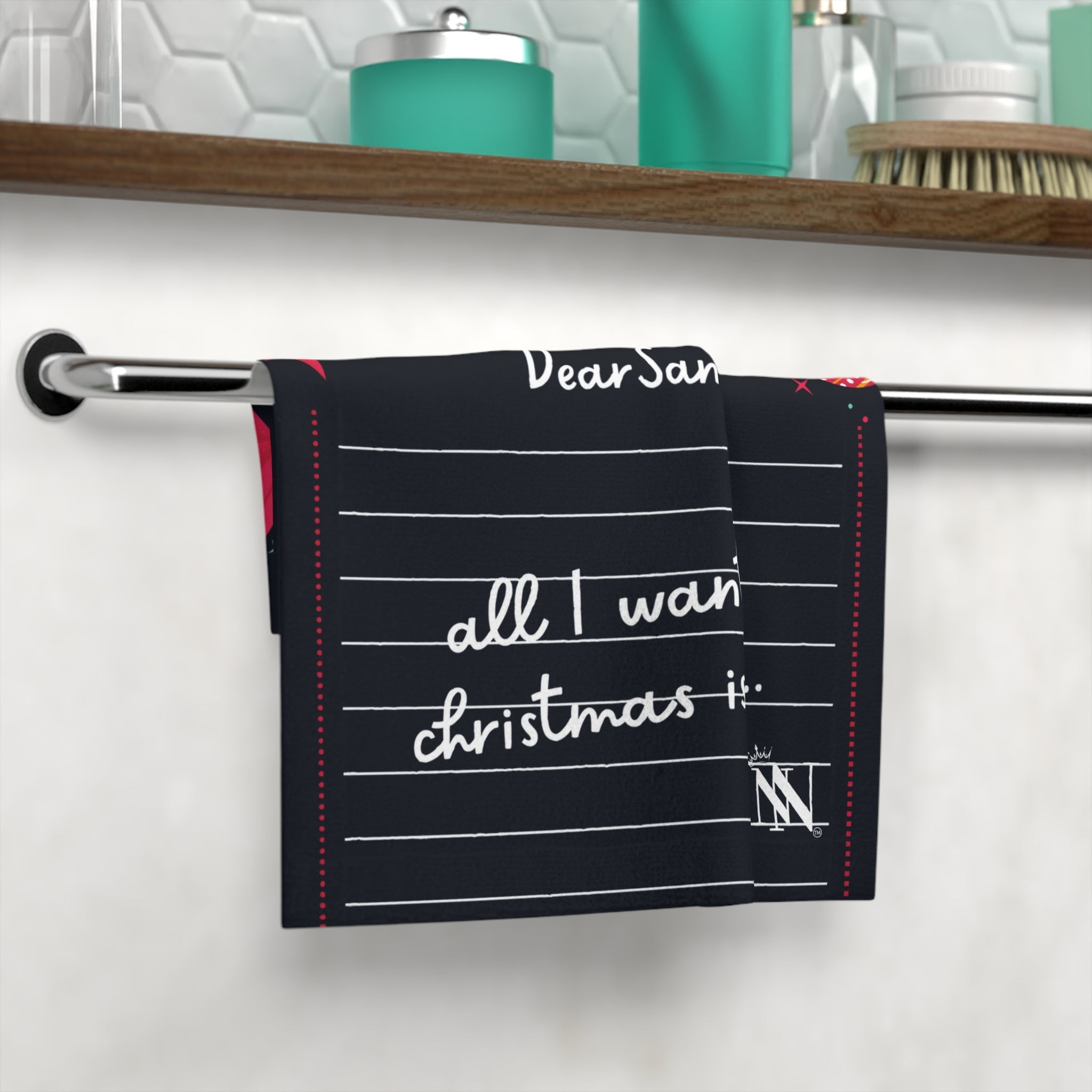 Dear Santa | Mix & Match Lils’ Fun-Flirty Lovers’ Towels