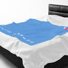 Nectar Napkins Brand Light Blue Love Blanket