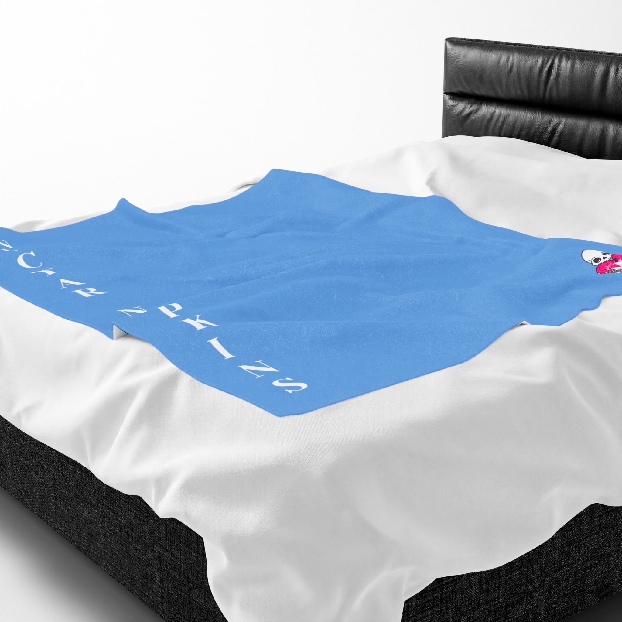 Nectar Napkins Brand Light Blue Love Blanket