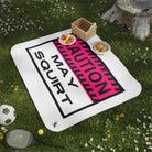 Caution: May Squirt | Mix Match Fun-Flirty Lovers’ Water-Resistant Blankets