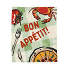 Bon Appetit! | Mix & Match Velveteen Fun-Flirty Lovers’ Blankets