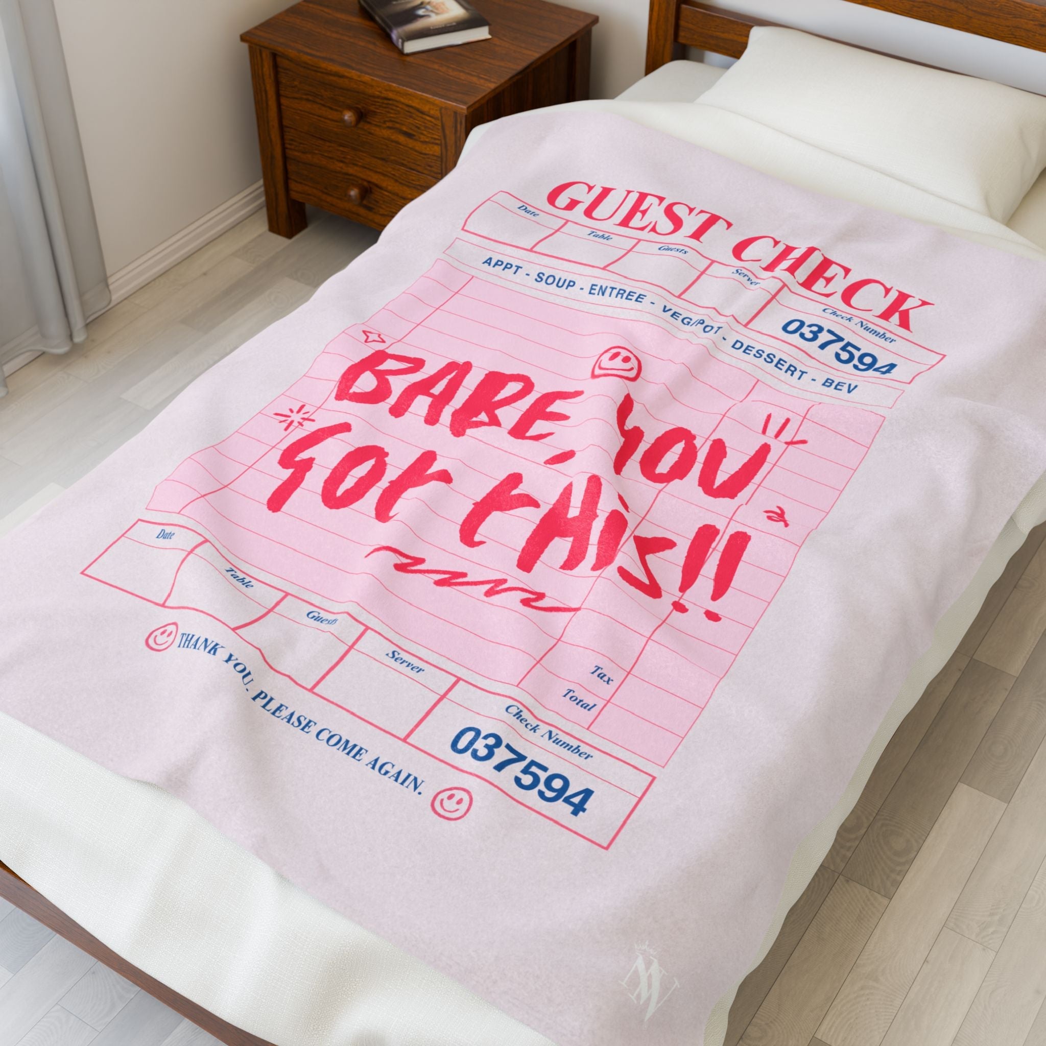 Babe You Got This!!! | Mix & Match Velveteen Fun-Flirty Lovers’ Blankets