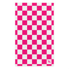 Signature Pink White Checkered | Mix & Match Soft Fun-Flirty Lovers’ Towels