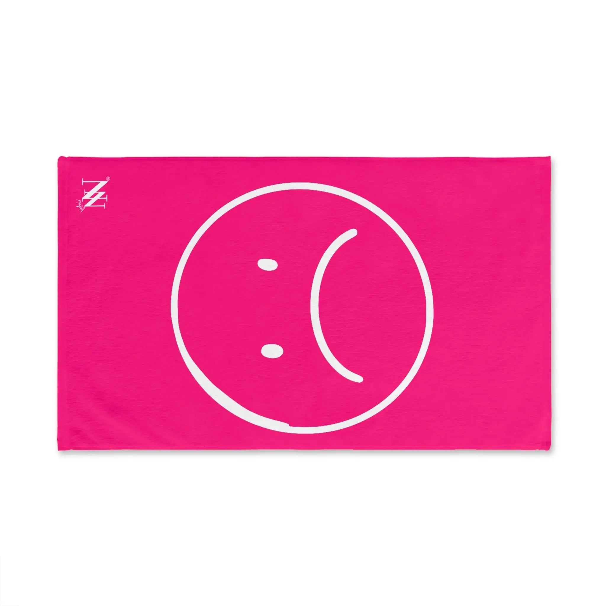 Sad Emoji Signature Pink Cum Towel