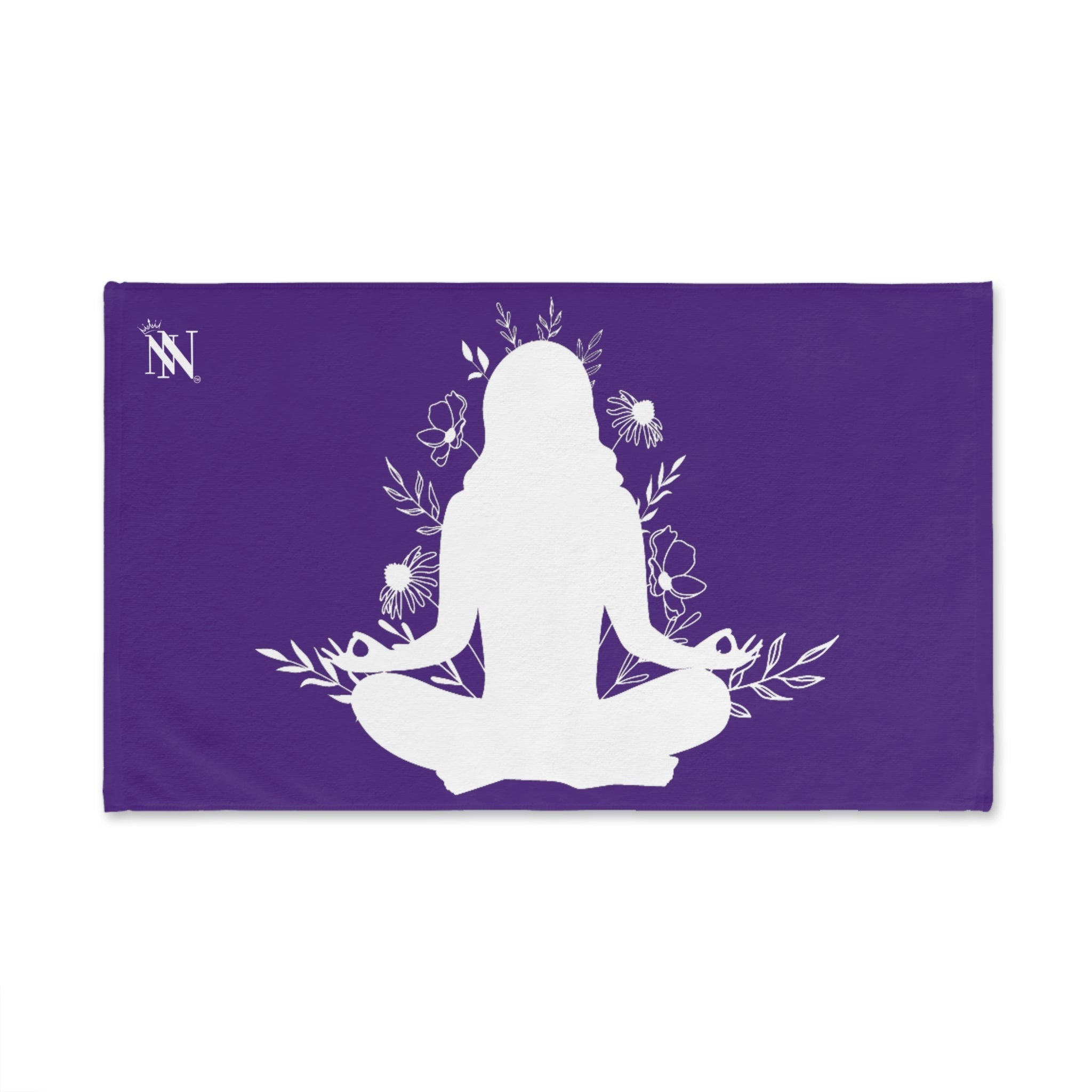 Seated Yoga Meditation Purple Cum Towel
