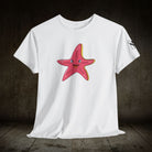 Happy Pink Starfish | Mix & Match 100% Cotton Unisex Fun-Flirty Lovers’ Tees
