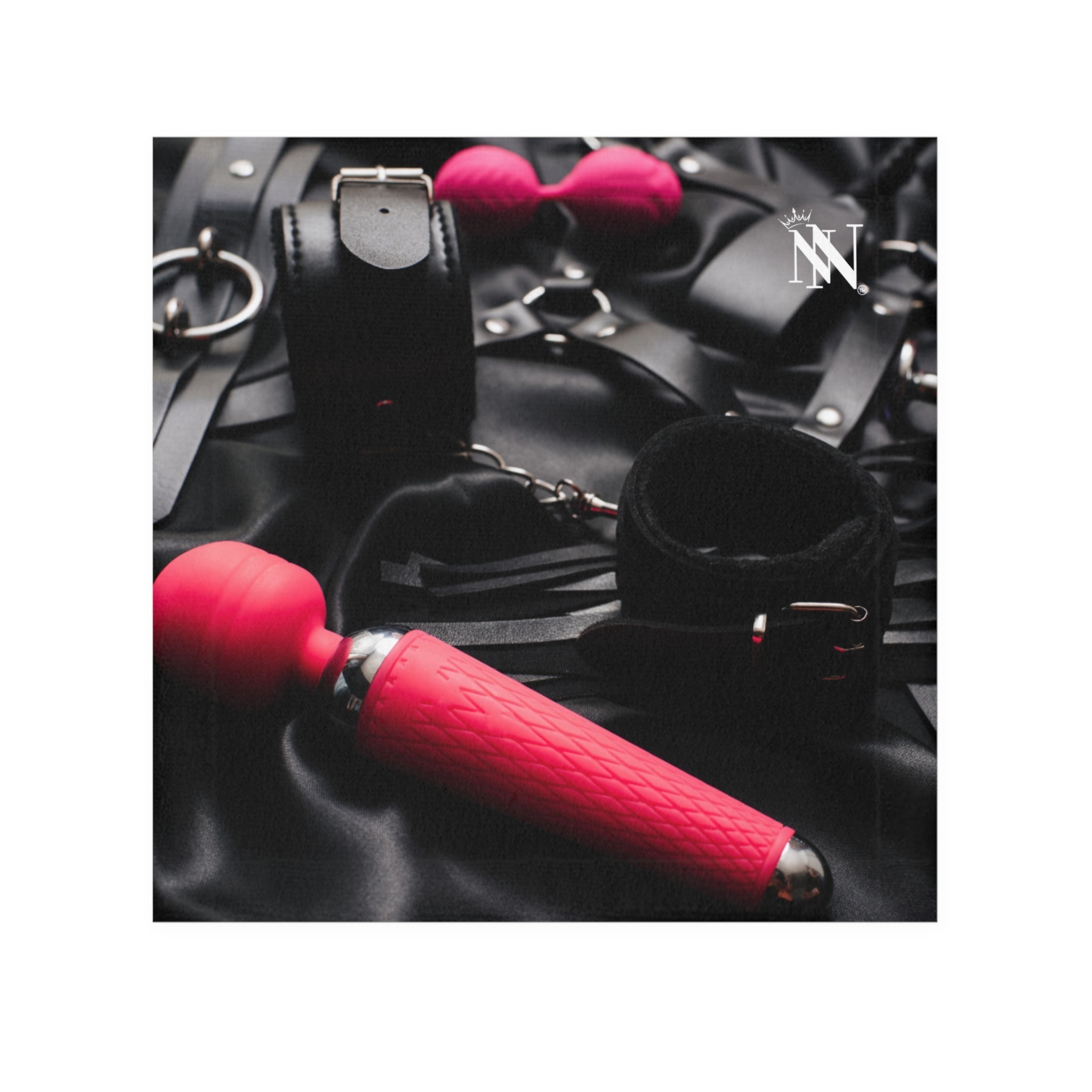 Sex Toys & Cuffs Photograph Cum Rag