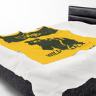 Danger Wild Animal Area | Mix & Match Soft Fun-Flirty Lovers’ Blankets