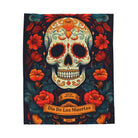 Dia De Los Muertos Love Blanket