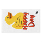 Happy Day Rubber Duck | Mix & Match Soft Fun-Flirty Lovers’ Towels