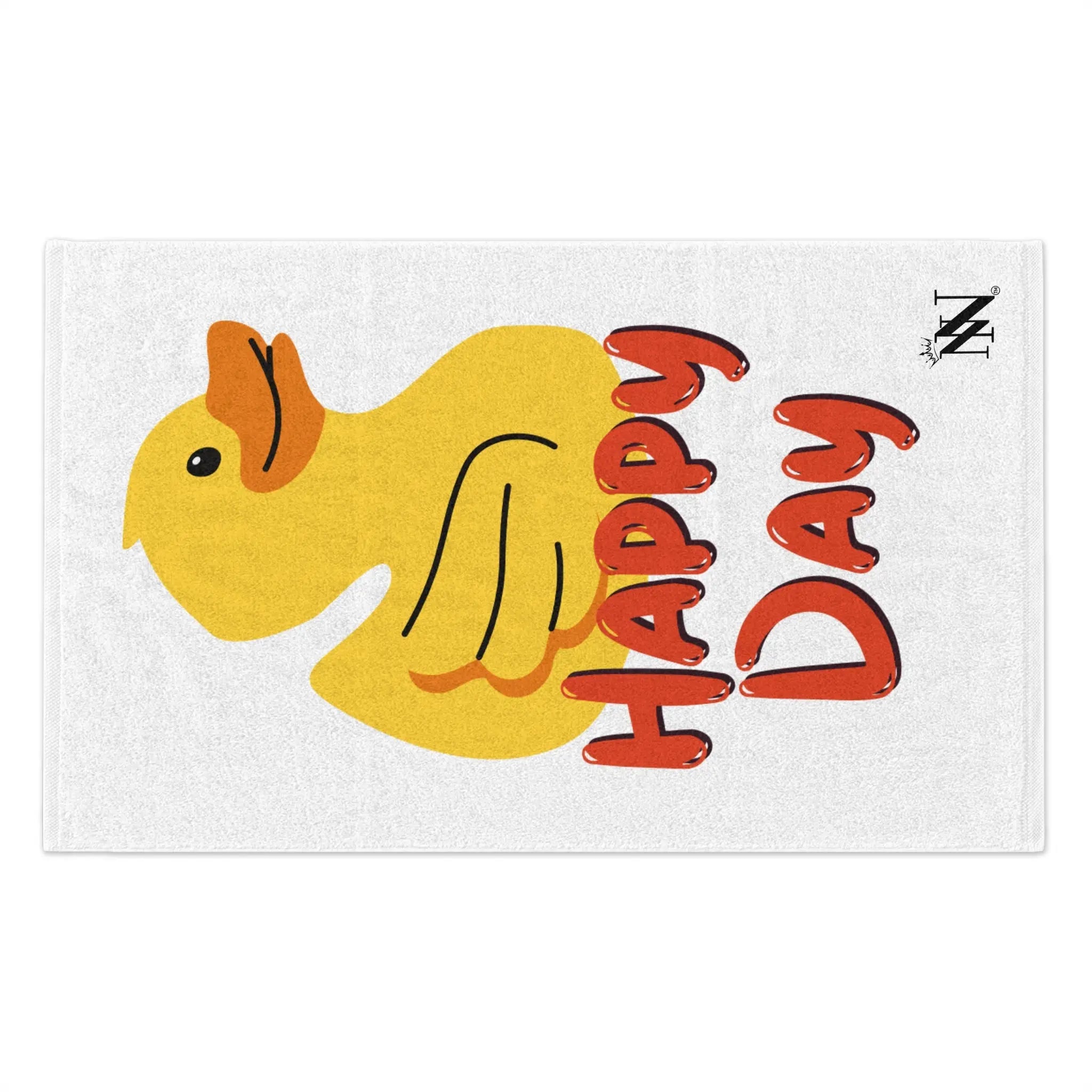 Happy Day Rubber Duck | Mix & Match Soft Fun-Flirty Lovers’ Towels