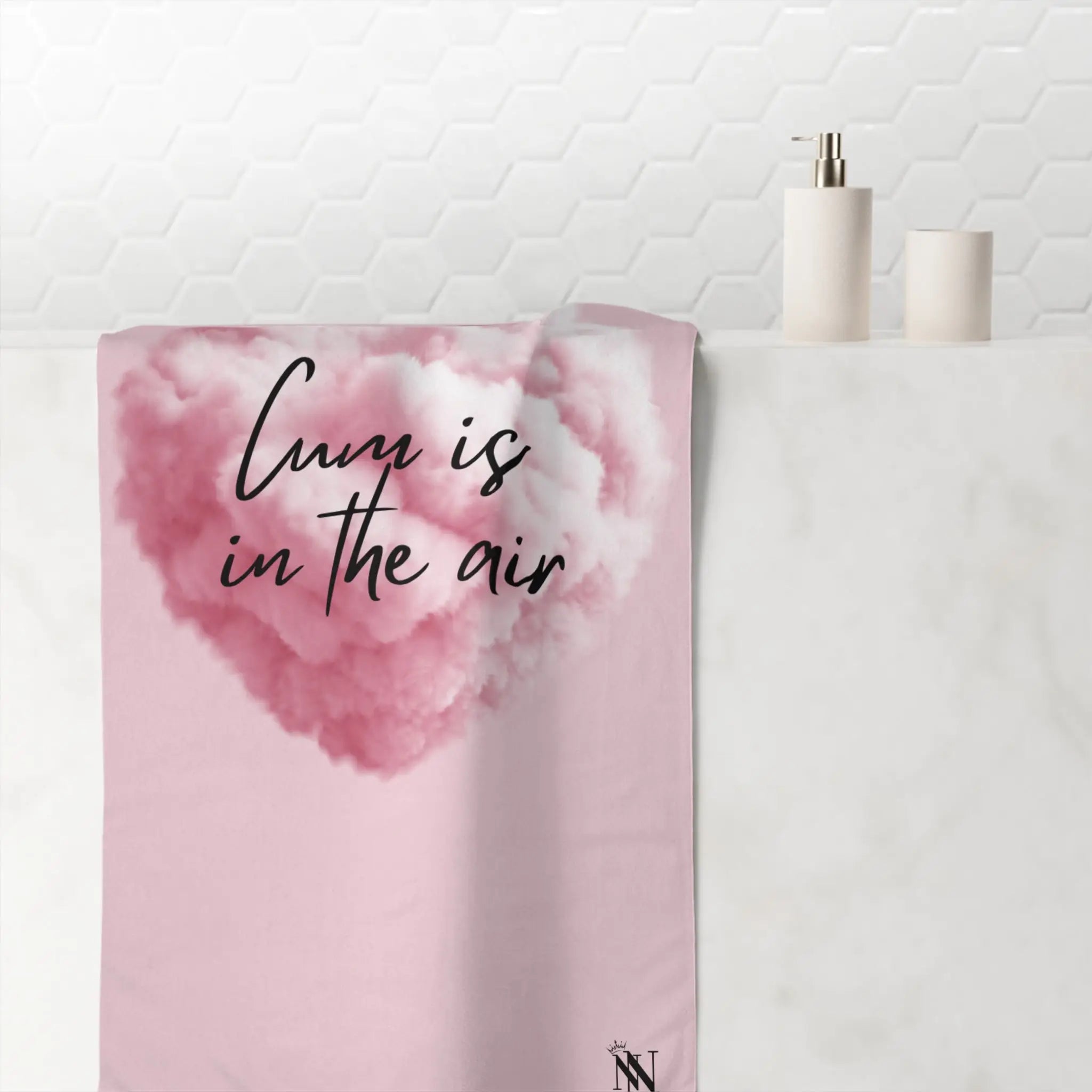 Cum is in the Air | Mix & Match XL Fun-Flirty Lovers’ Towels