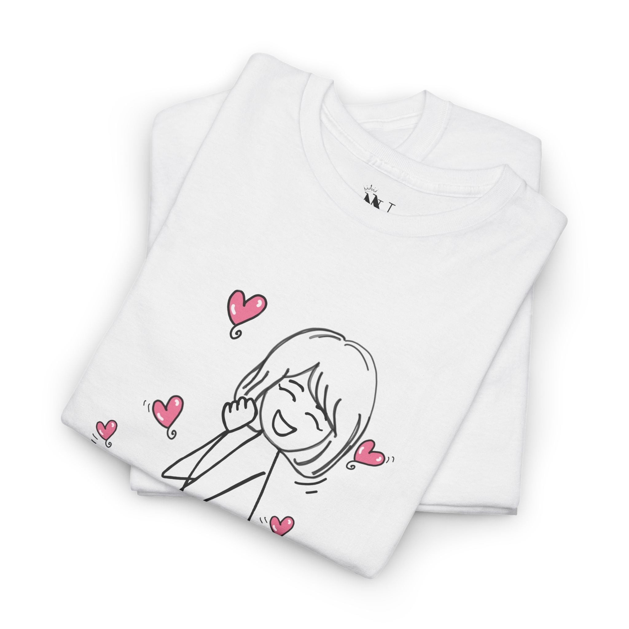 Happy Girl | Mix & Match 100% Cotton Fun-Flirty Lovers’ Tees