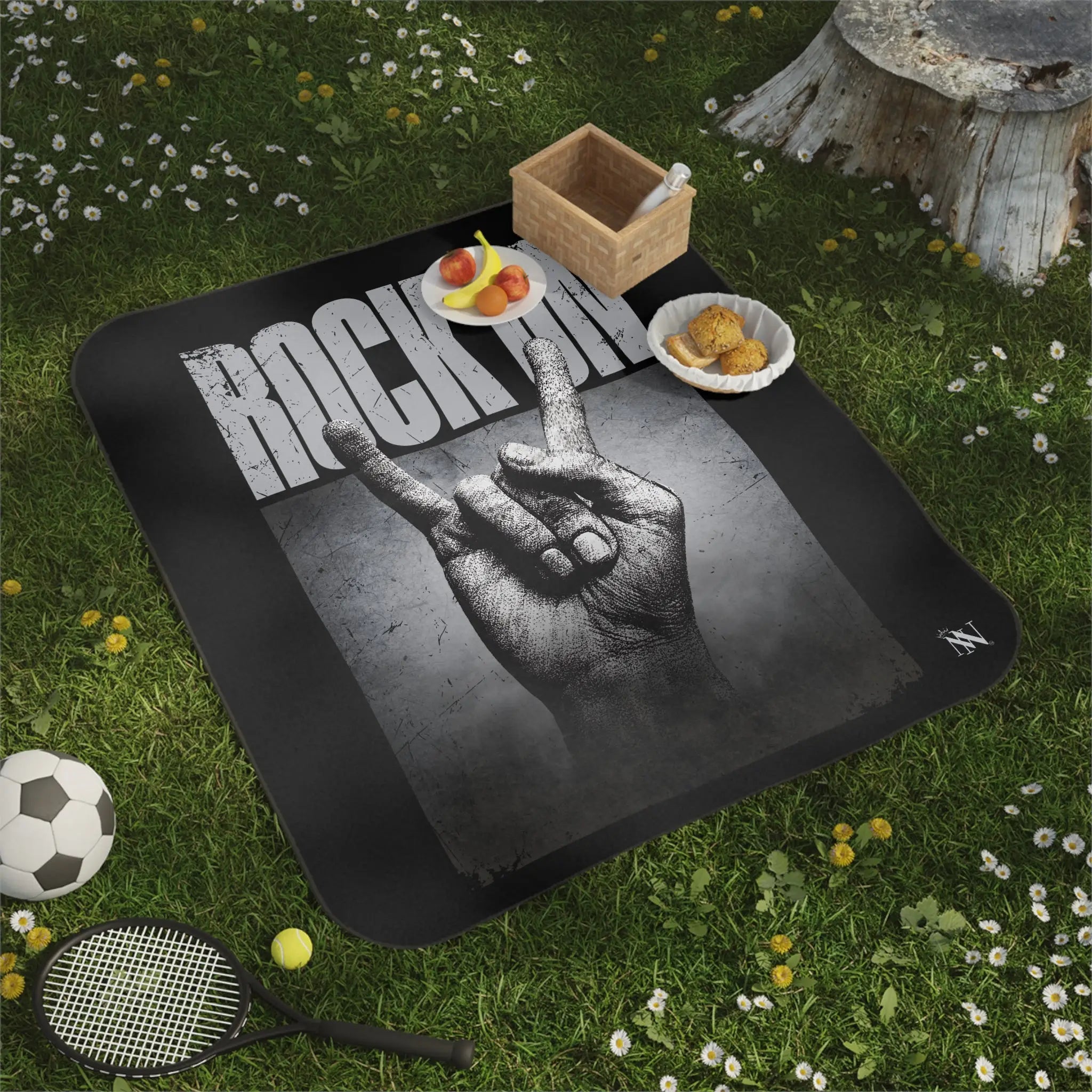 Rock On Horns | Mix Match Fun-Flirty Lovers’ Water-Resistant Blankets